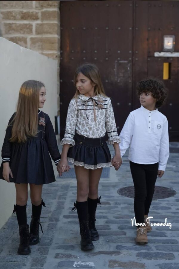 Vestido negro denim colección Toscana Noma Fernández- AGOTADO - Imagen 4